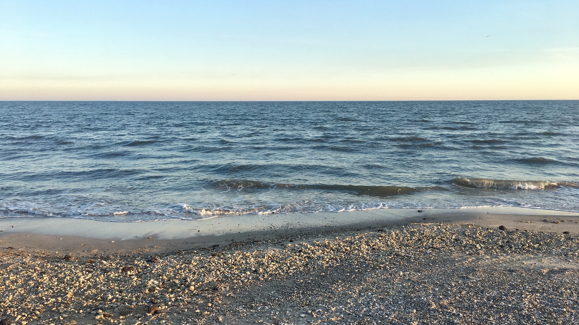 empty beach, crystal beach